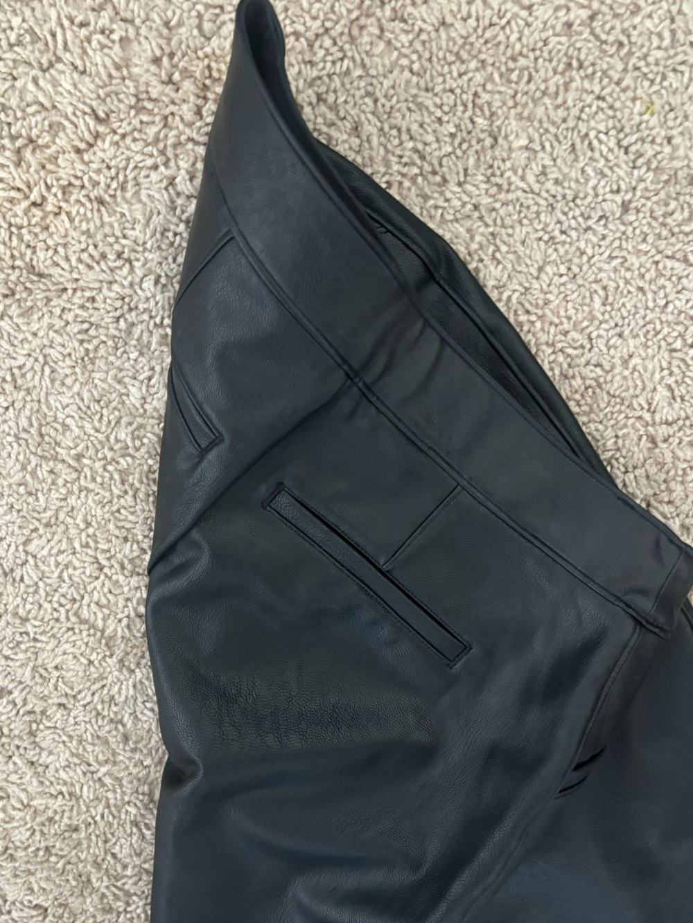 Spanx pull on flared leather pants - Picture 9 of 9